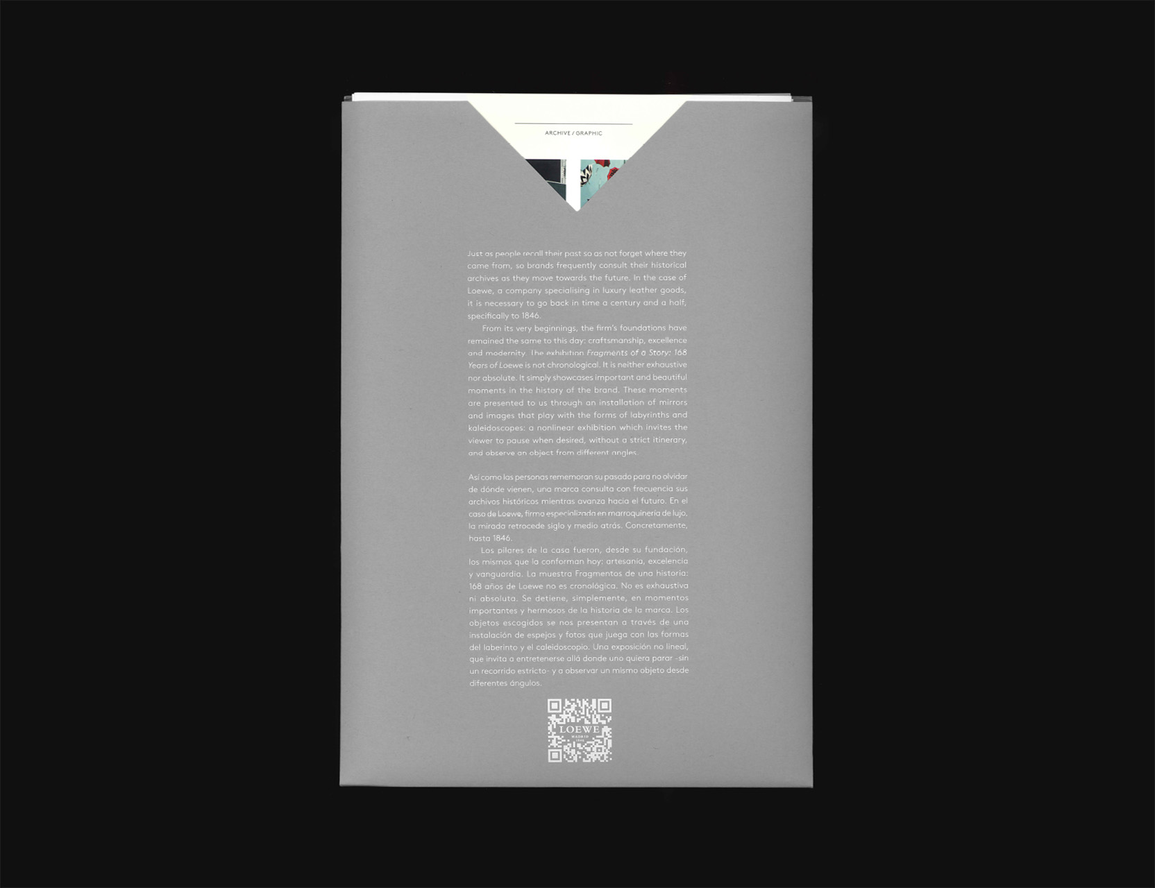 Ana Domínguez Studio: Fragments of a story 168 years of Loewe (Fig. 14)